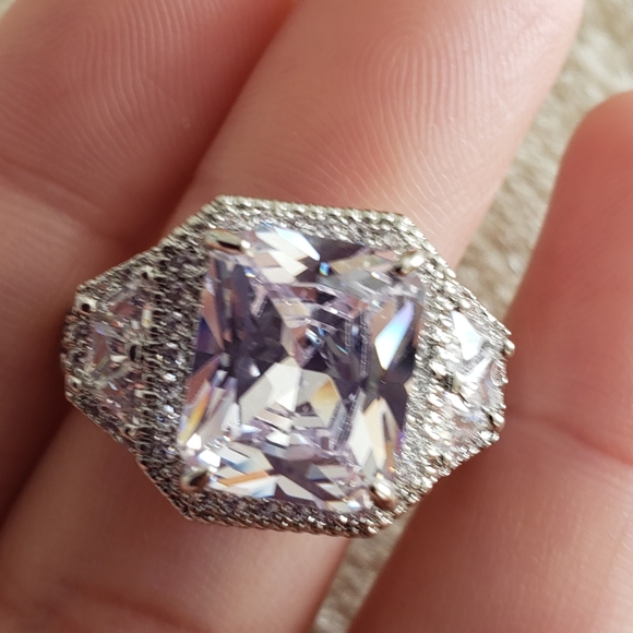 925 silver 5As zirconia stone ring - Picture 2 of 7